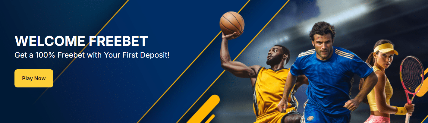 A promo banner for the FortuneJack sports welcome bonus of 100% up to $200 in free bets.