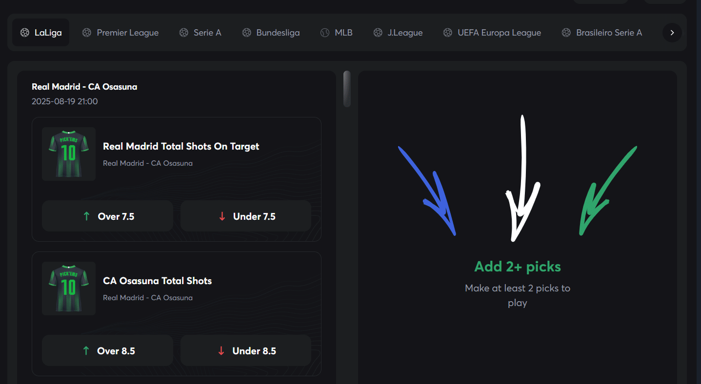 A quick look at the unique Sportsbet.io sportsbook pick-em game. 