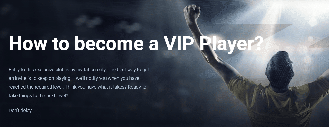 A promo banner for the Thunderpick VIP system, the site's invite-only club.