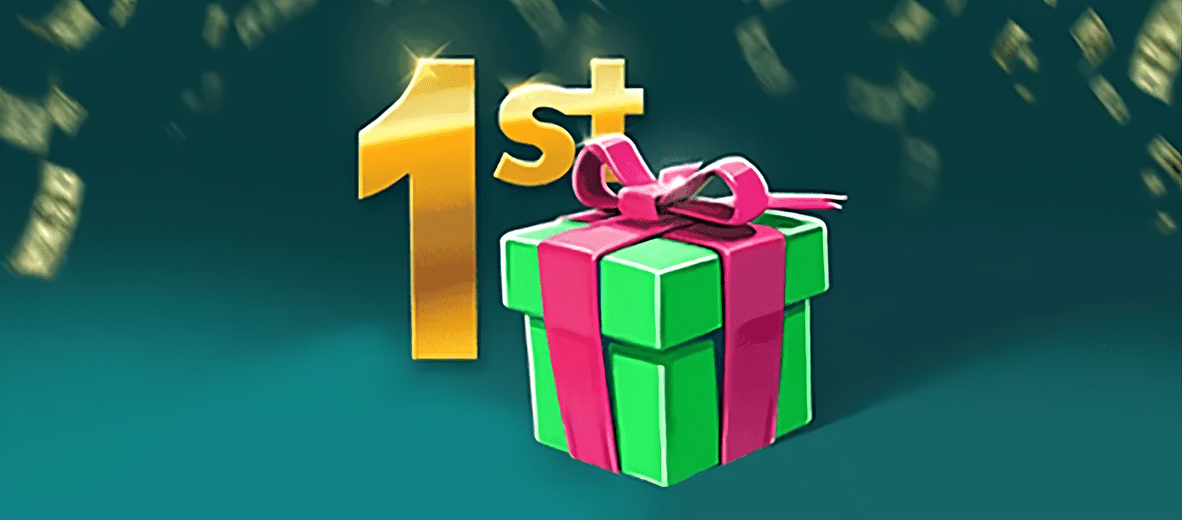 A promo banner for the first-deposit bonus available at Thunderpick casino and sportsbook