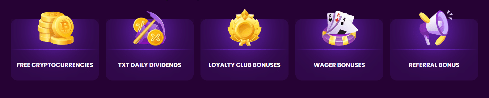 A promo banner for the TrustDice bonuses.