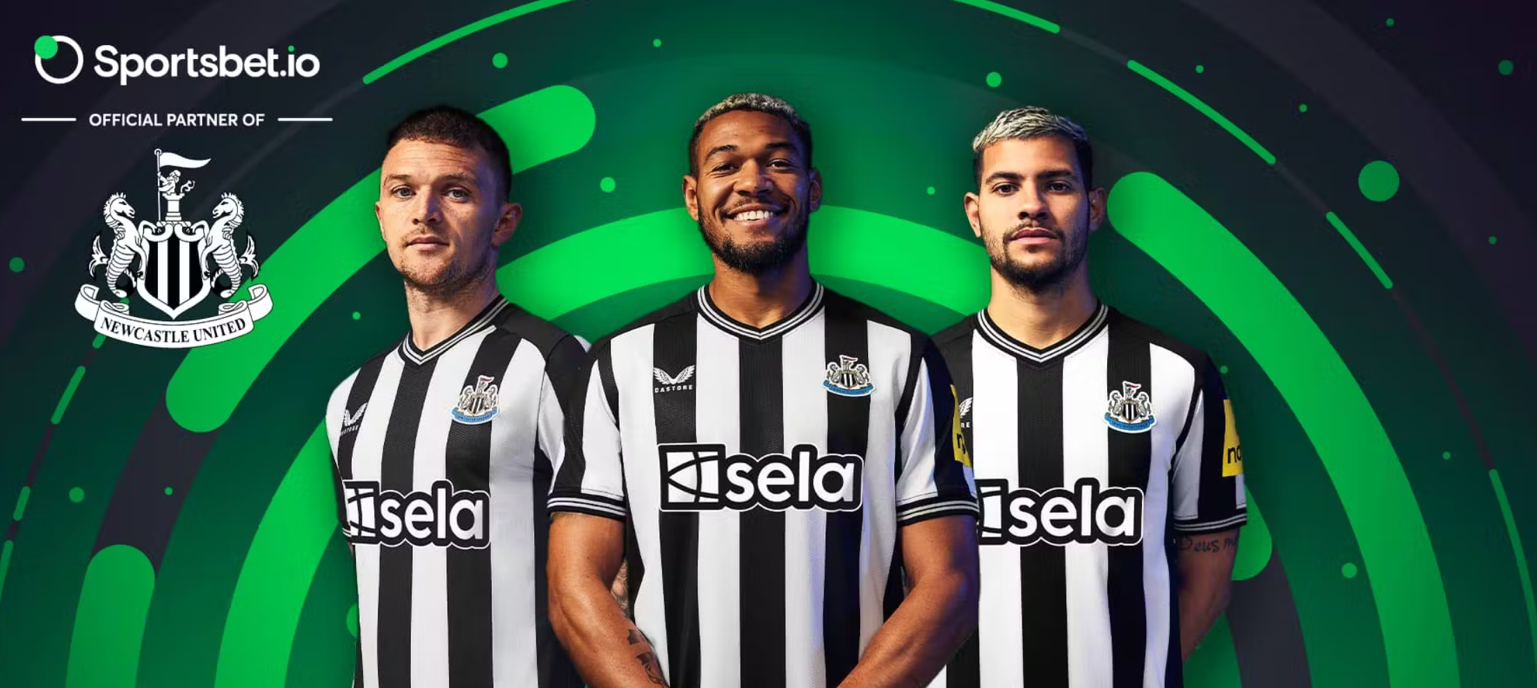 Sportsbet.io Newcastle Partnership