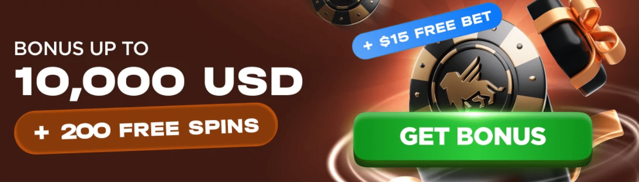 A promo banner for the new Fairspin welcome bonus awarding up to 10,000 USD on your first four deposits here.