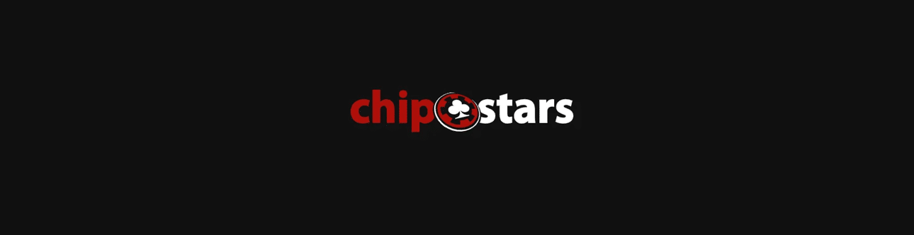 A promo banner for the ChipStars gambling site with the platform logo.