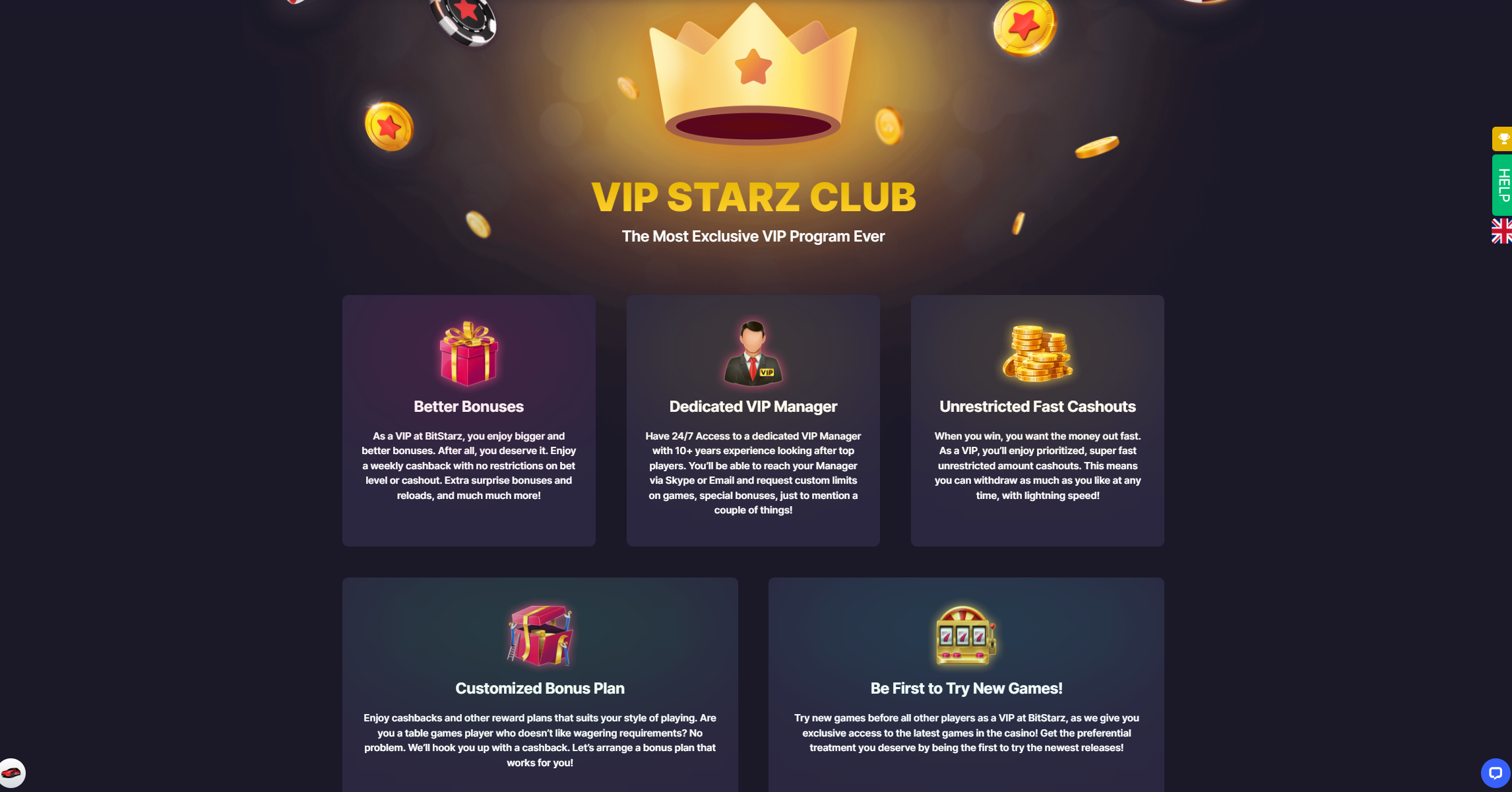BitStarz Casino VIP Program