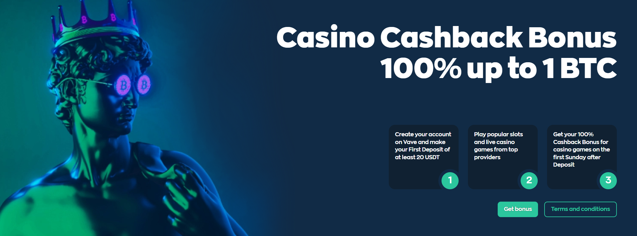 Vave Casino Welcome Bonus