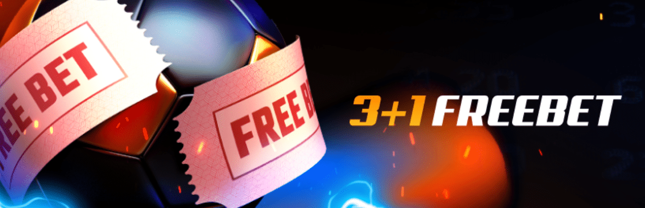 A promo banner from the FreshBet 3+1 free bet promo usually found at its sister sites as well.
