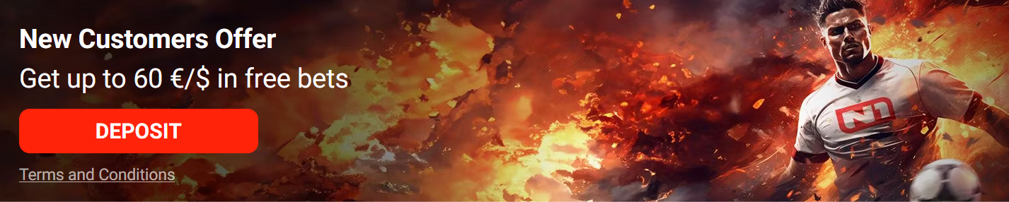 a banner for the N1Bet free bet welcome offer