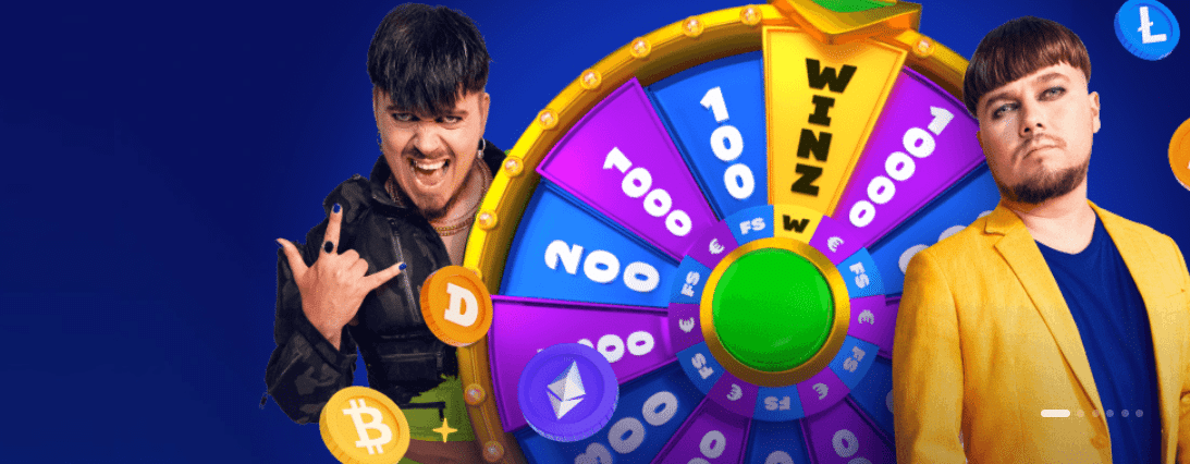 The Winz.io brand ambassador. 