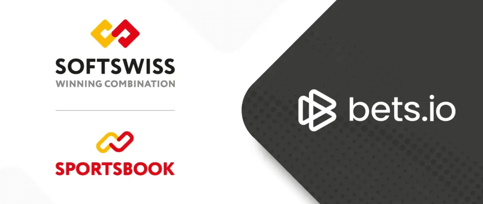 A promo banner posted in 2023 advertising the Bets.io and SoftSwiss partnership. 