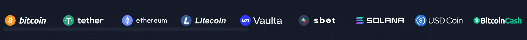 A few of the payment methods available for depositing at Sportbet.one gambling site.