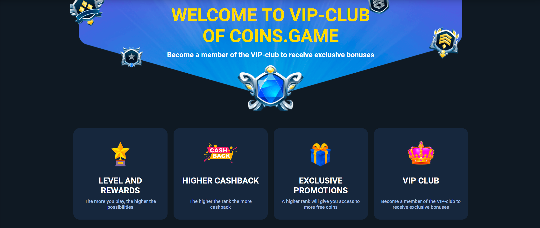 Coins Game VIP Club