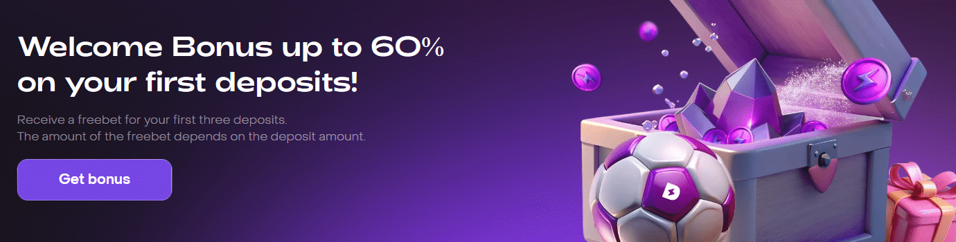 A promo banner for the sports welcome bonus at Dexsport.