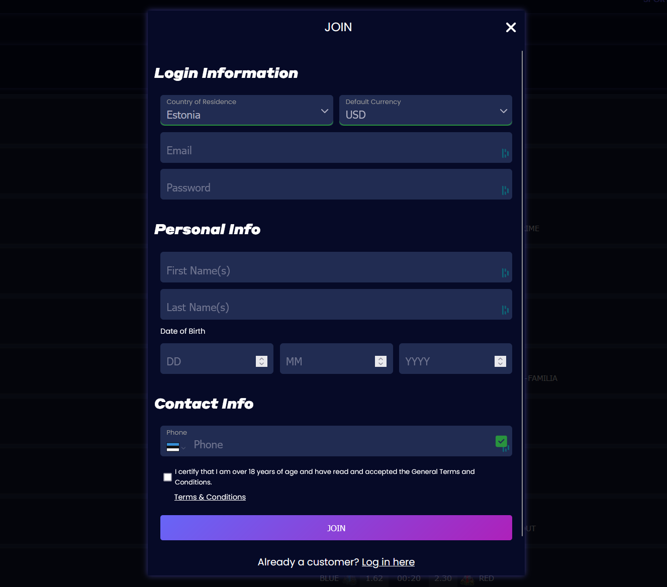 CryptoZpin Registration