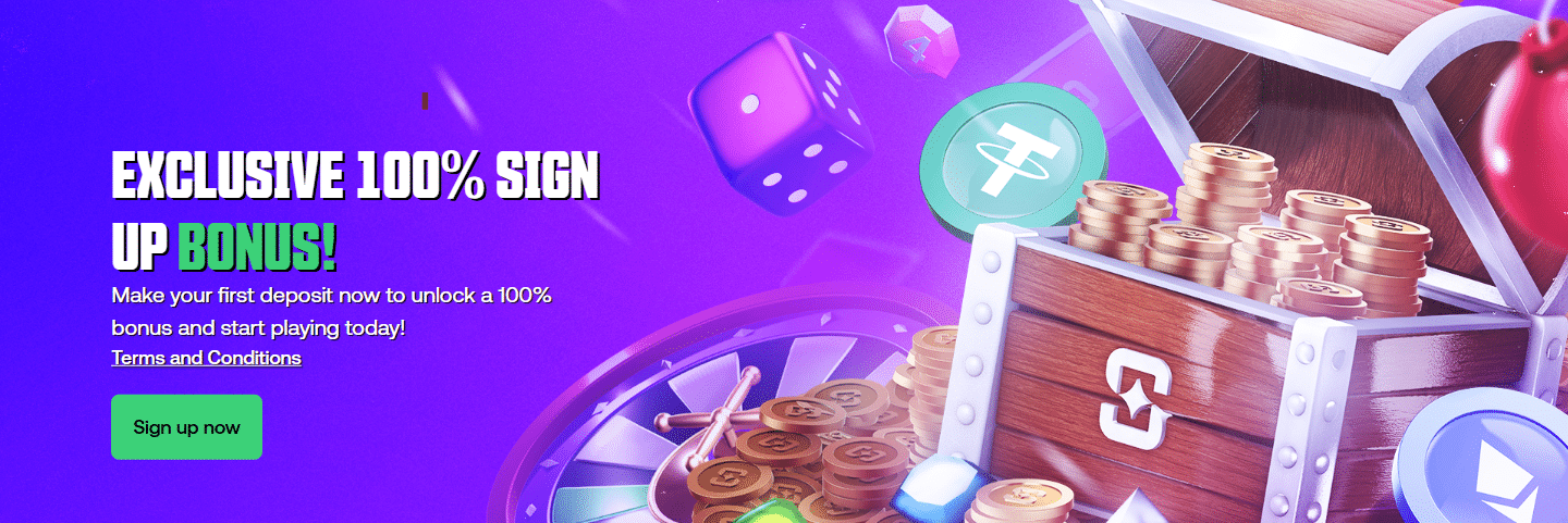 A banner for the Shuffle 100% up to $1,000 welcome bonus.