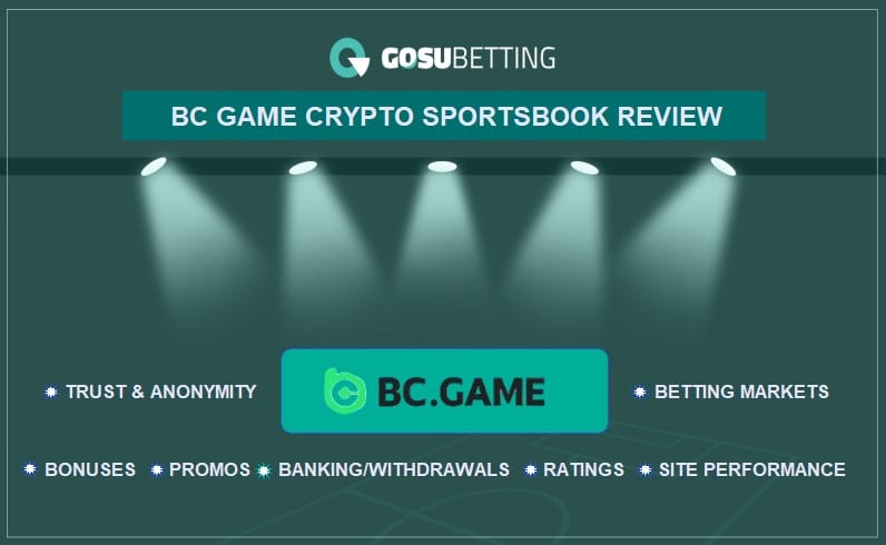BC Game crypto sportsbook review